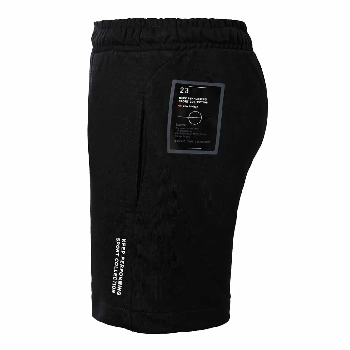 Enfant Kappa Shorts | Short Enfant Bruino Sportswear Noir