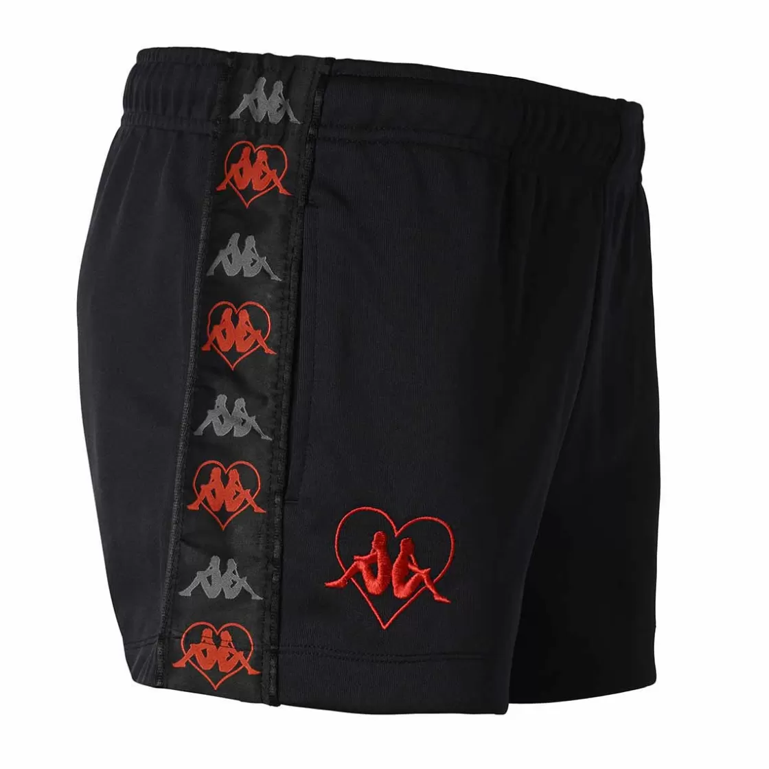 Femme Kappa Shorts | Short Femme Livia Authentic Noir