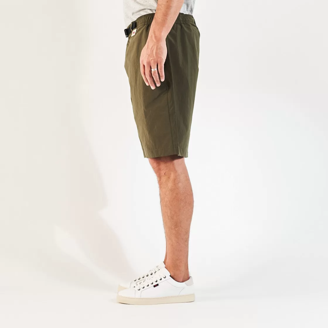 Homme Kappa Shorts | Short Helcar Robe Di Vert Homme