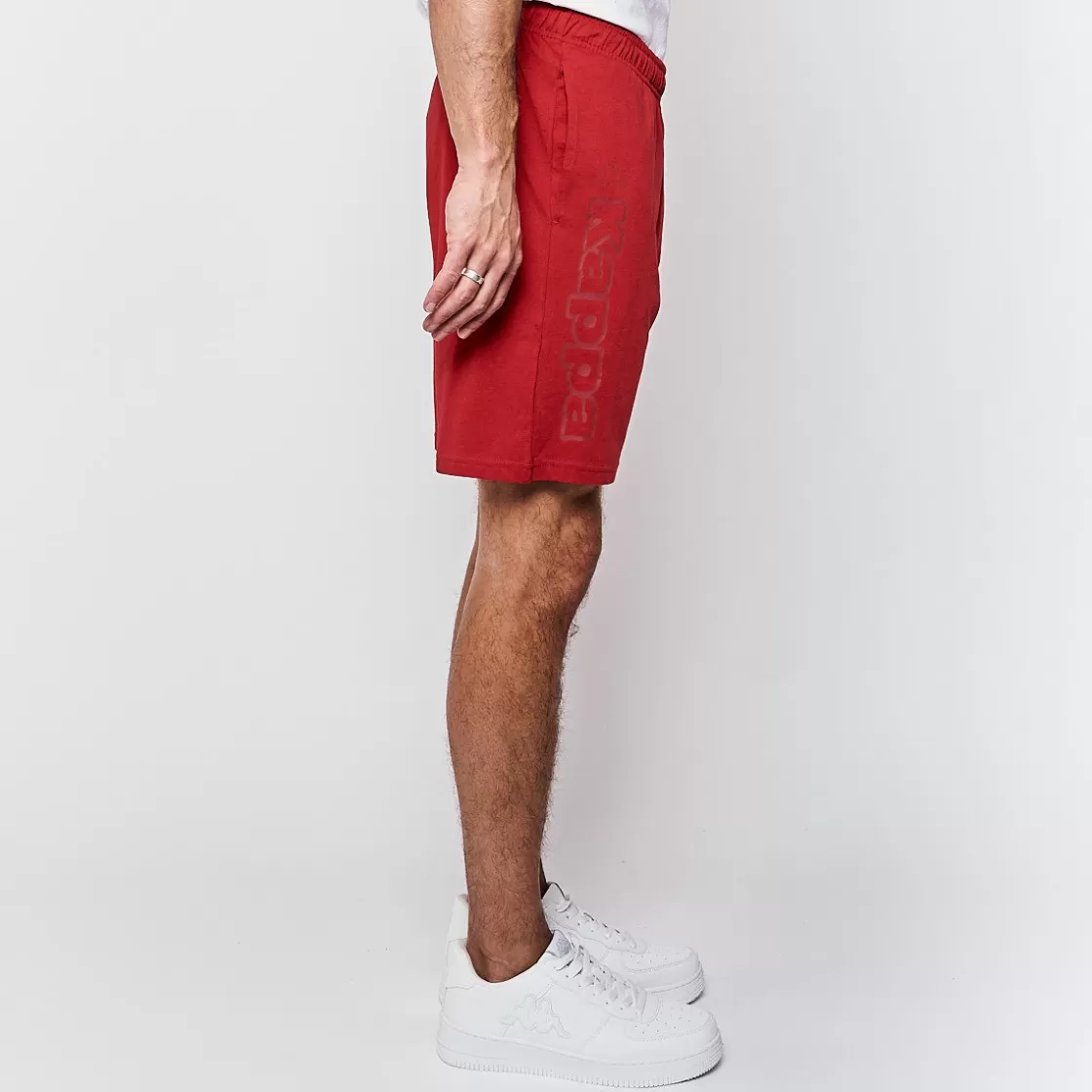 Homme Kappa Shorts | Short Homme Cormi Sportswear Rouge