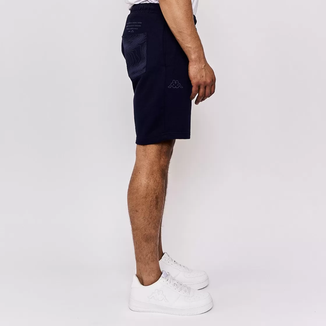 Homme Kappa Shorts | Short Homme Faiano Sportswear Bleu