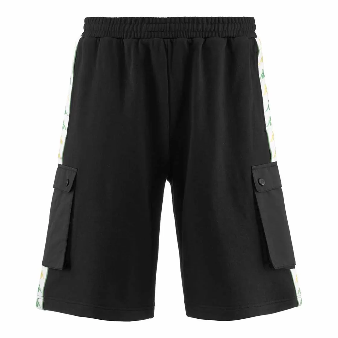 Homme Kappa Shorts | Short Homme Sancio Authentic Noir