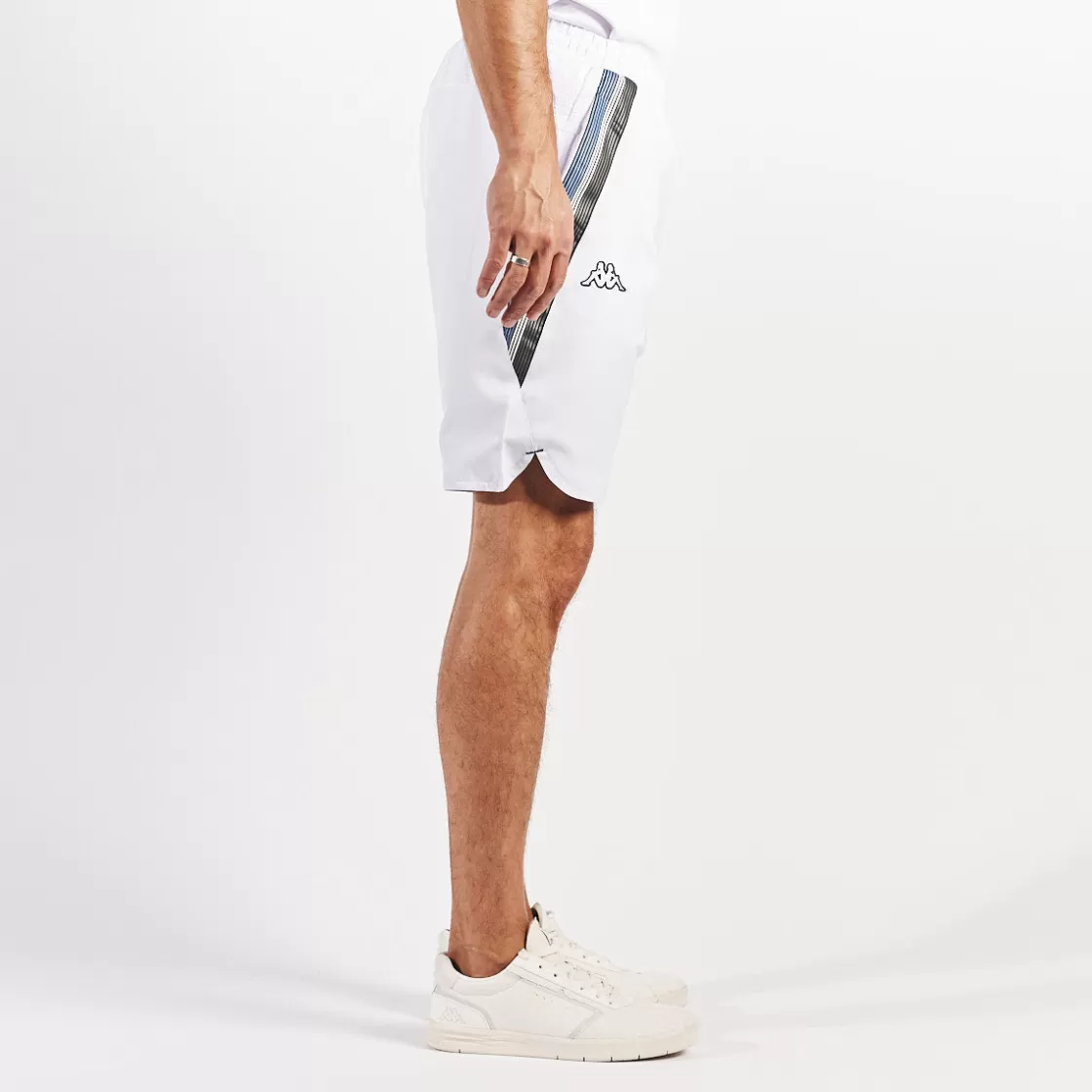 Homme Kappa Shorts | Short Ijude Blanc Homme