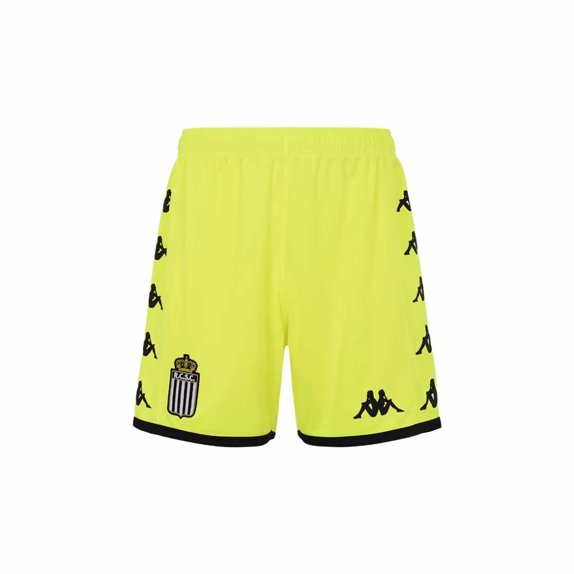 Enfant Kappa Shorts | Short Kombat Ryder Rcsc Charleroi 22/23 Jaune Enfant