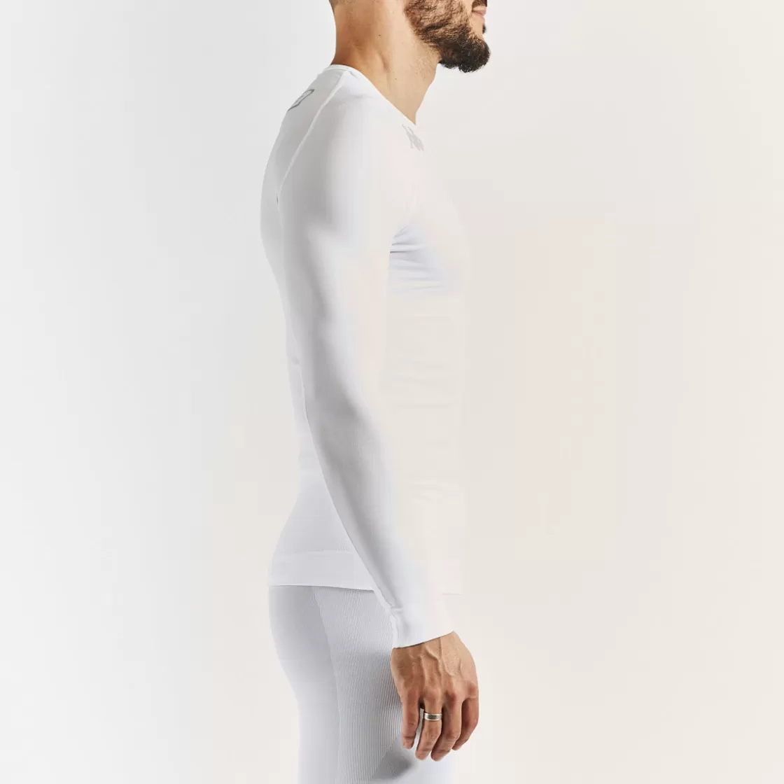 Homme Kappa Maillots | Sous-Maillot Bongv Pro Team Blanc Unisexe