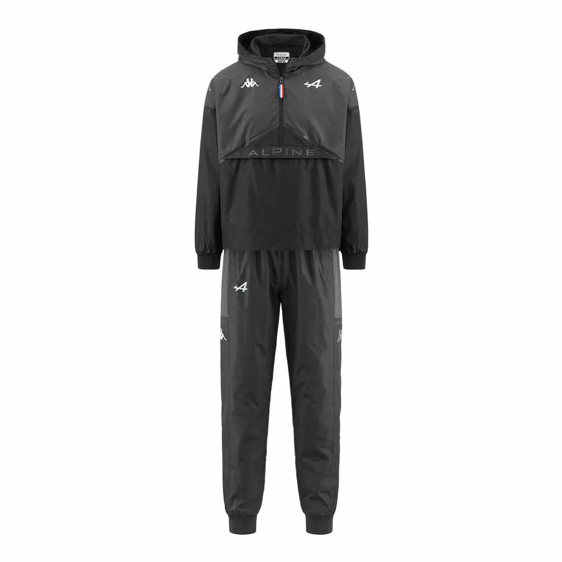 Enfant Kappa Survêtements | Survetement Asteody Bwt Alpine F1 Team 2023 Enfant Gris