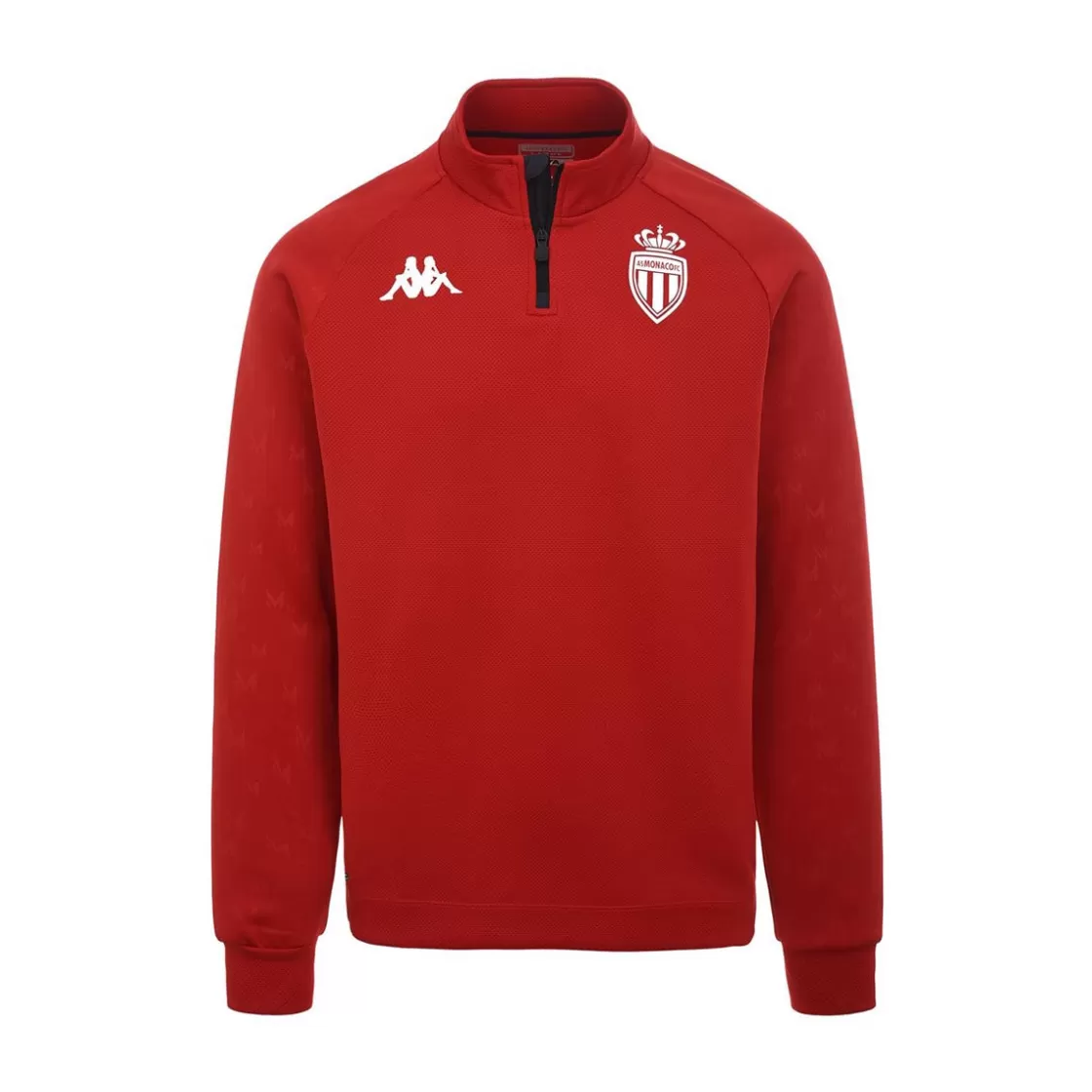 Enfant Kappa Sweatshirts & Hoodies | Sweatshirt Ablas Pro As Monaco Rouge Enfant