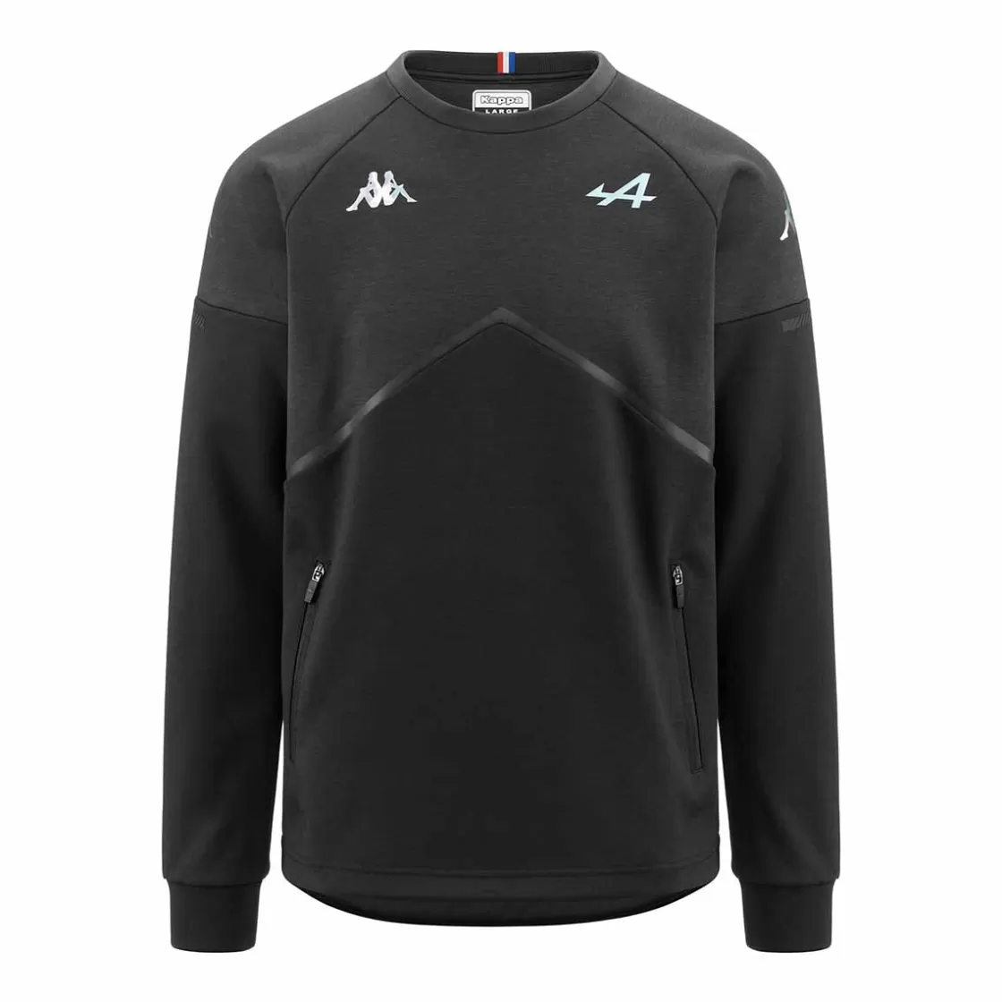 Homme Kappa Sweatshirts & Hoodies | Sweatshirt Arefod Bwt Alpine F1 Team 2023 Homme Gris