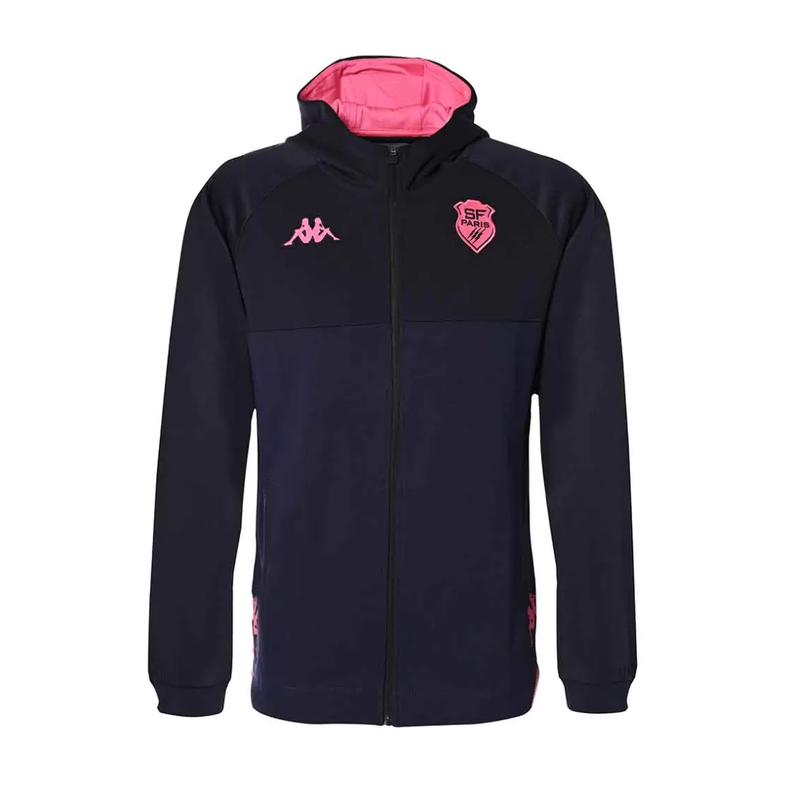 Enfant Kappa Sweatshirts & Hoodies | Sweatshirt Arufeod 6 Stade Francais Paris 22/23 Bleu Enfant