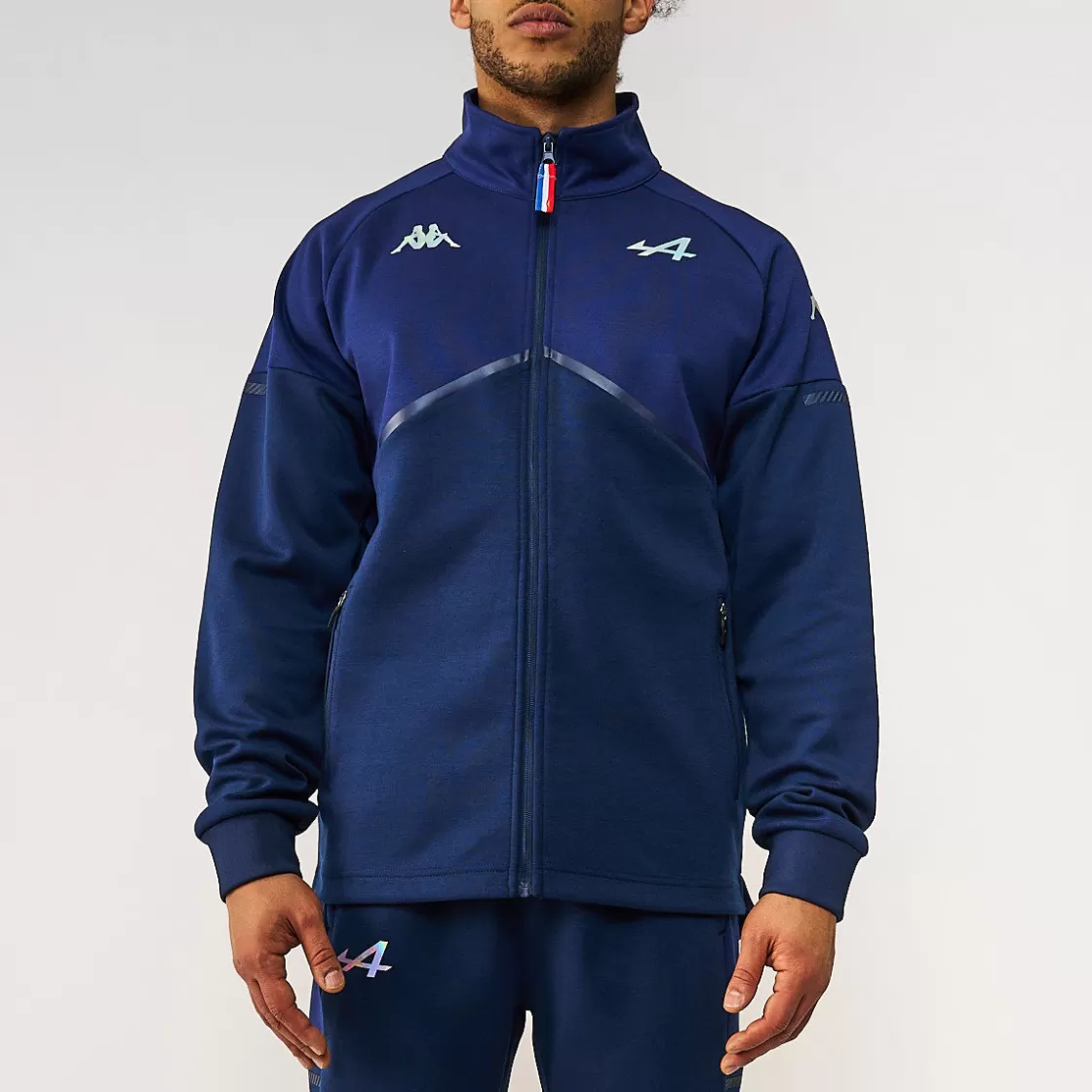 Homme Kappa Sweatshirts & Hoodies | Sweatshirt Arufre Bwt Alpine F1 Team 2023 Homme Bleu