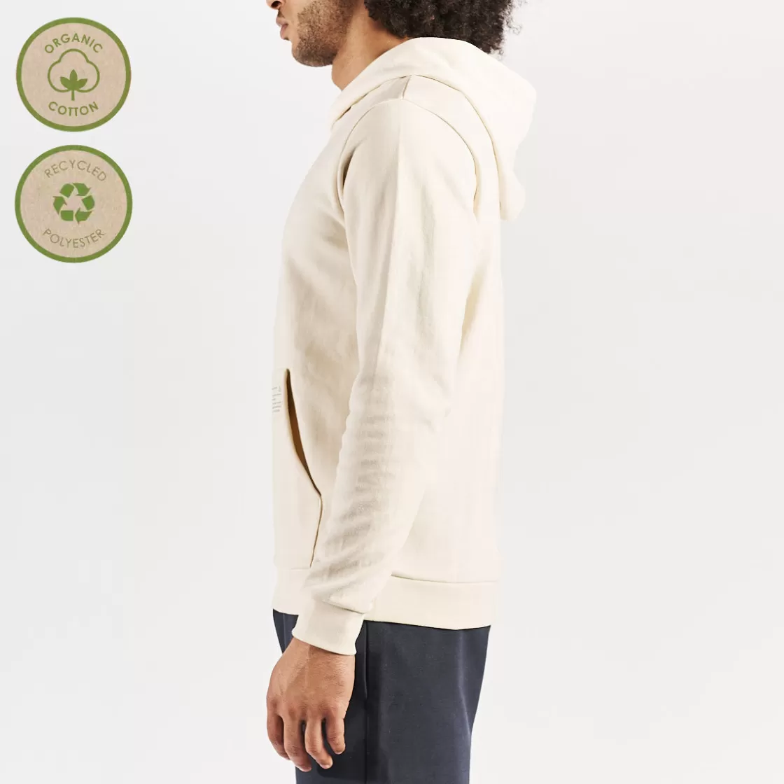 Homme Kappa Sweatshirts & Hoodies | Sweatshirt Edwyn Beige Homme