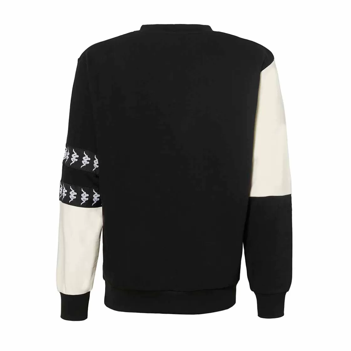 Homme Kappa Sweatshirts & Hoodies | Sweatshirt Homme Vanto Authentic Noir