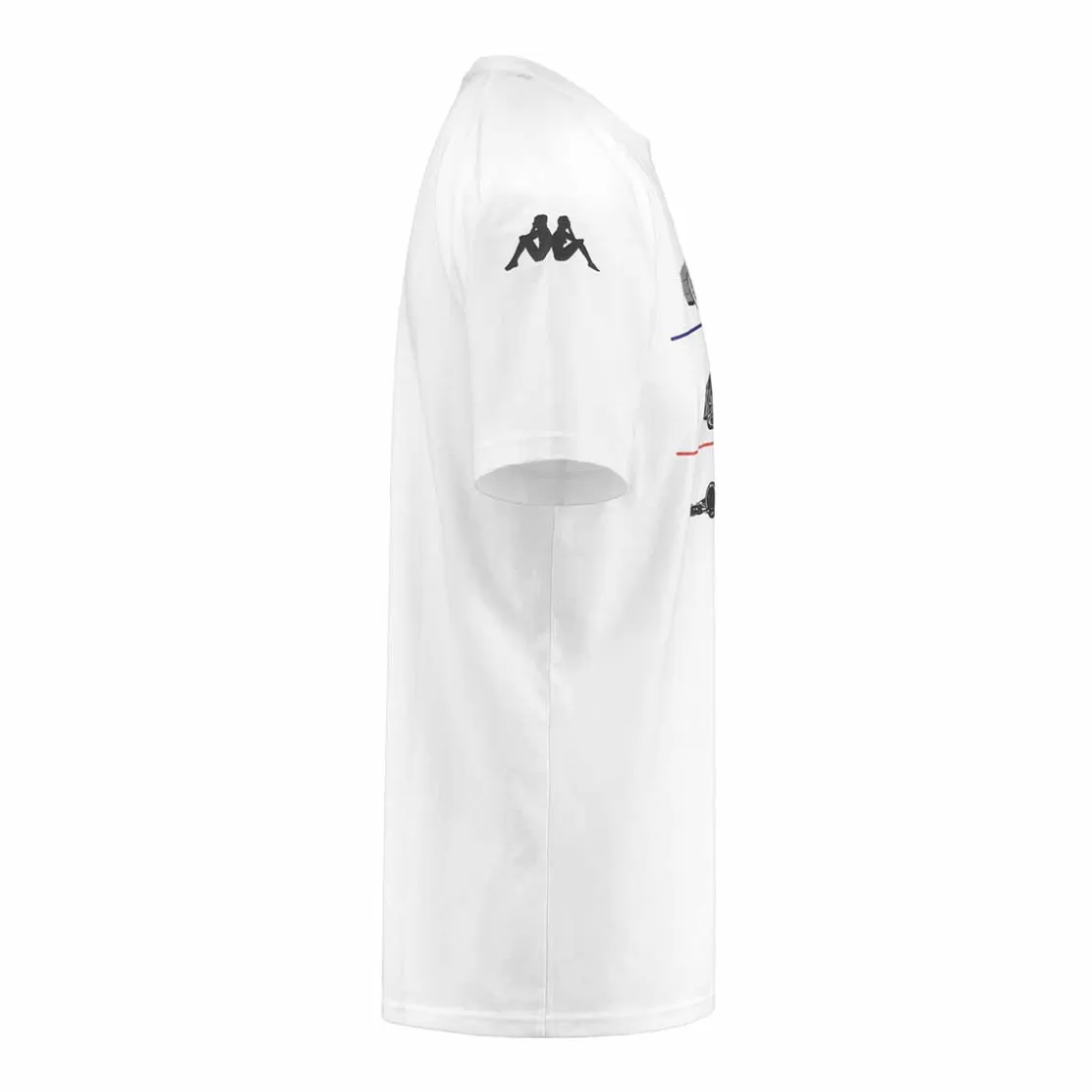 Enfant Kappa T-Shirts & Tops | T-Shirt Argla Bwt Alpine F1 Team 2023 Enfant Blanc