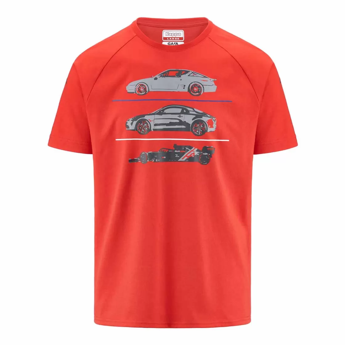Enfant Kappa T-Shirts & Tops | T-Shirt Argla Bwt Alpine F1 Team 2023 Enfant Orange