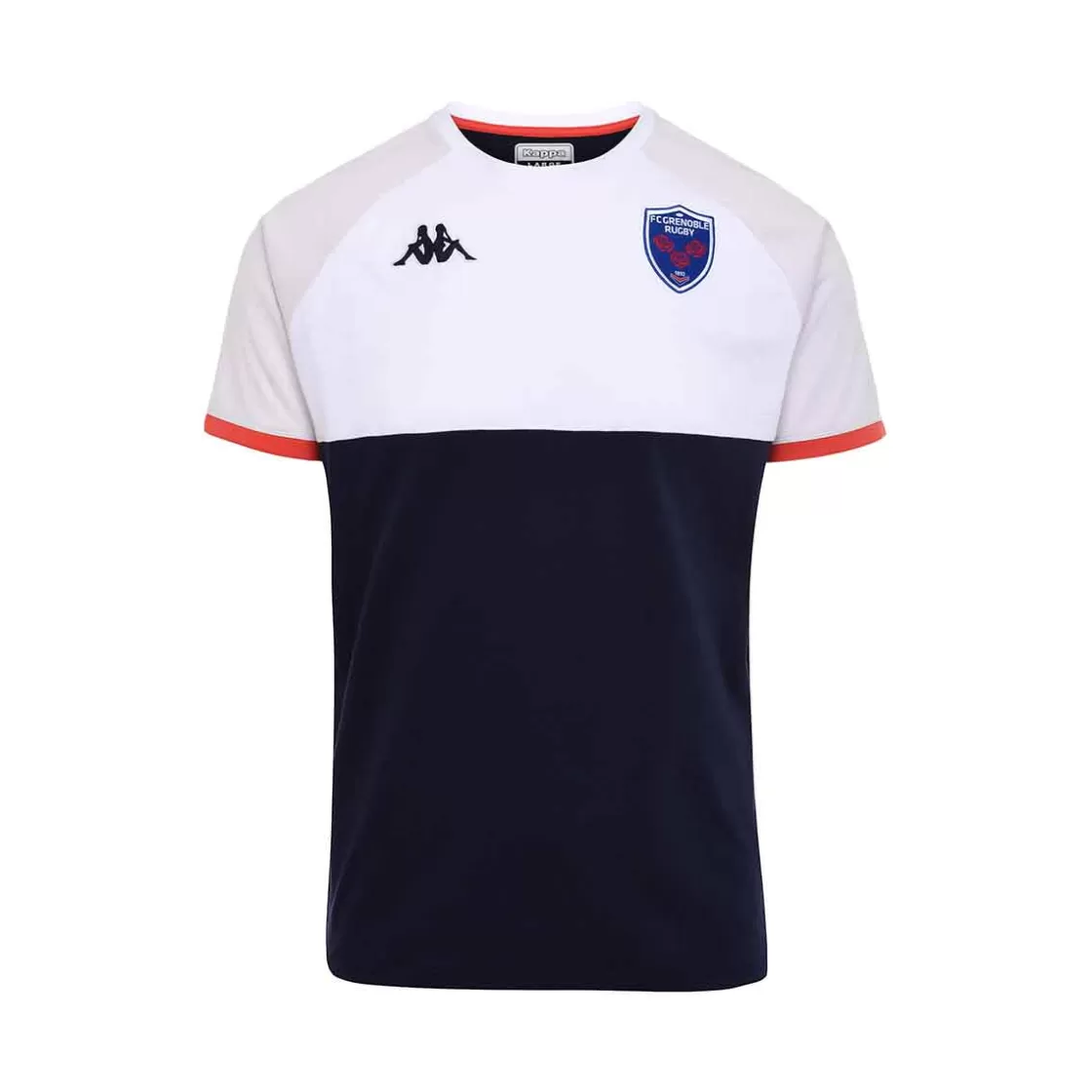 Enfant Kappa T-Shirts & Tops | T-Shirt Ayba 6 Fc Grenoble Rugby 22/23 Bleu Enfant