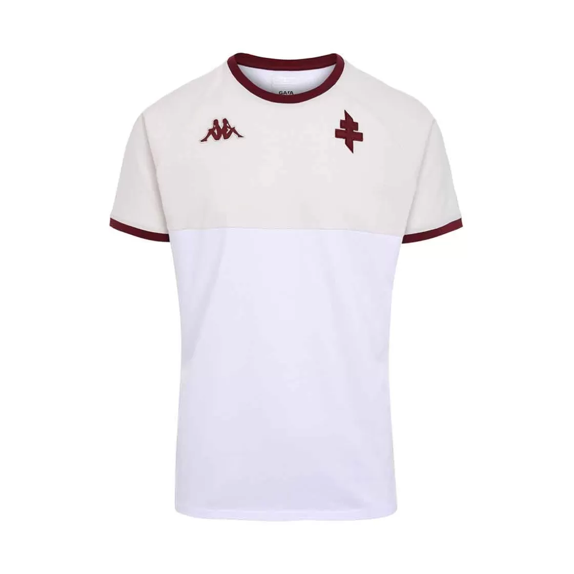 Enfant Kappa T-Shirts & Tops | T-Shirt Ayba 6 Fc Metz 22/23 Blanc Enfant