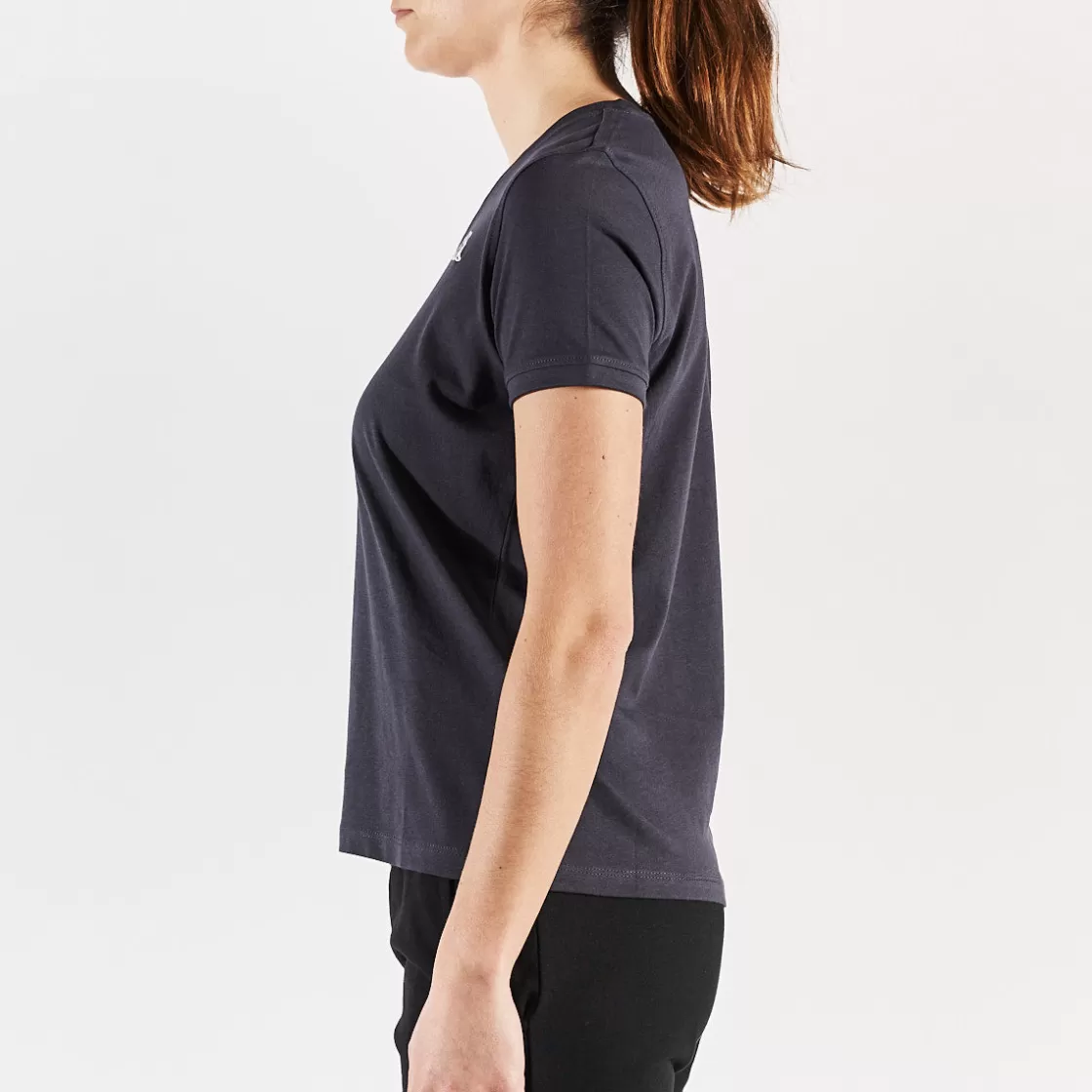 Femme Kappa T-Shirts & Tops | T-Shirt Cabou Bleu Femme