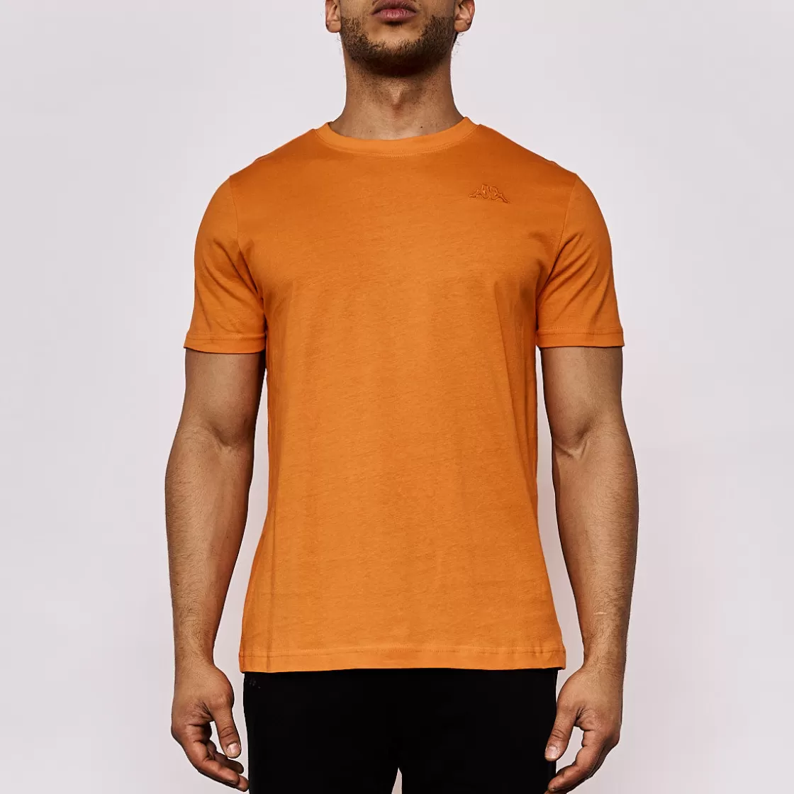 Homme Kappa Hauts & T-Shirts | T-Shirt Cafers Orange Homme