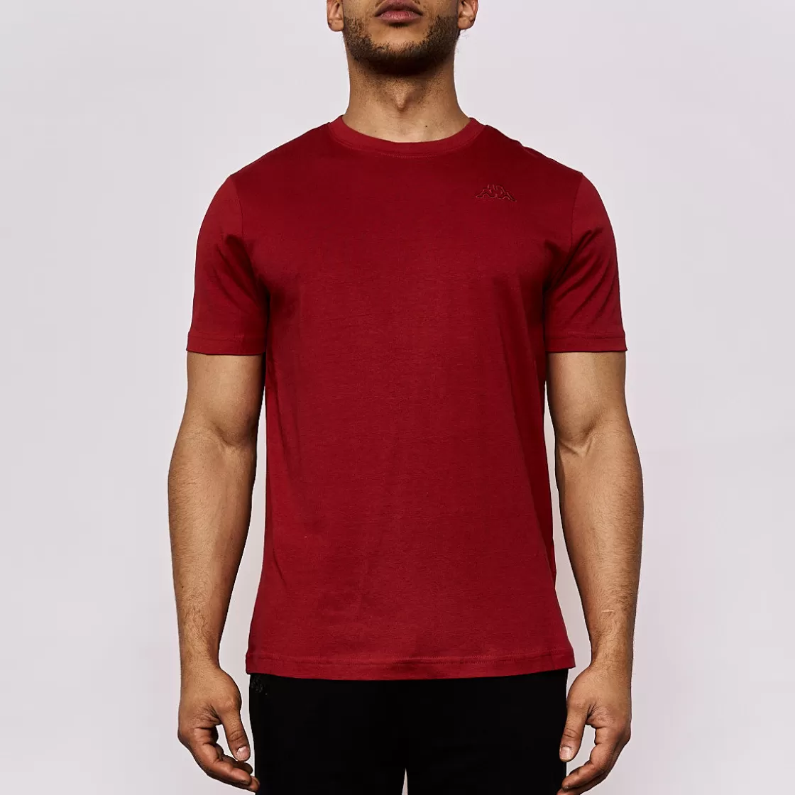 Homme Kappa Hauts & T-Shirts | T-Shirt Cafers Rouge Homme