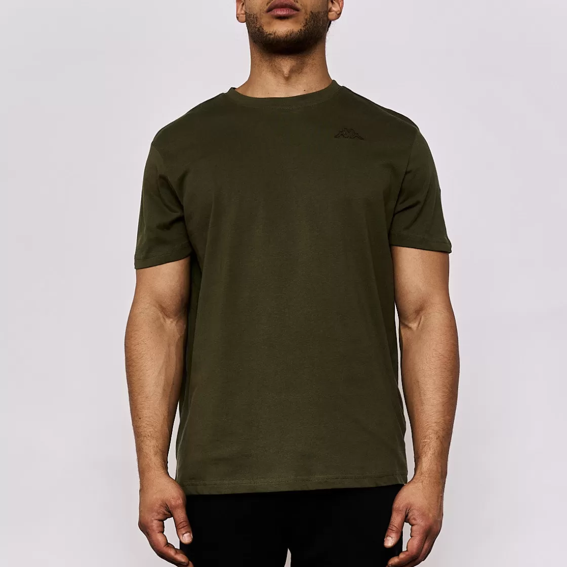 Homme Kappa Hauts & T-Shirts | T-Shirt Cafers Vert Homme