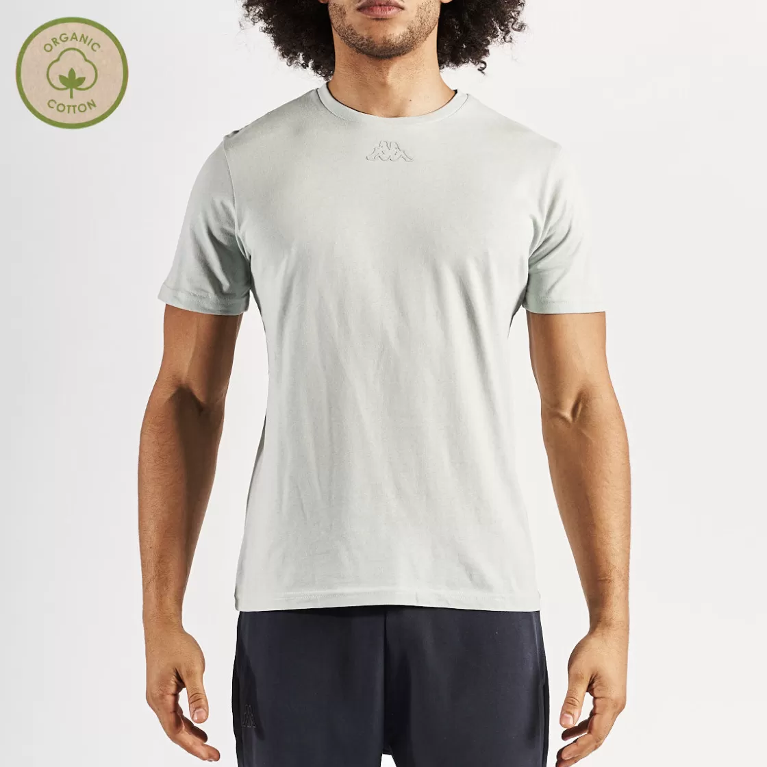 Homme Kappa Hauts & T-Shirts | T-Shirt Edson Gris Homme