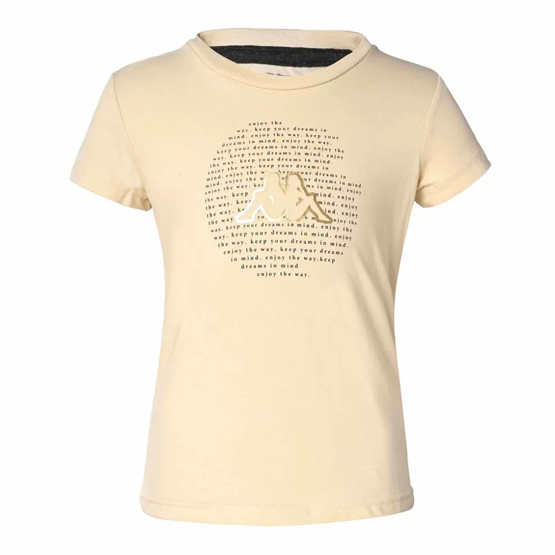 Enfant Kappa T-Shirts & Tops | T-Shirt Enfant Bessy Beige