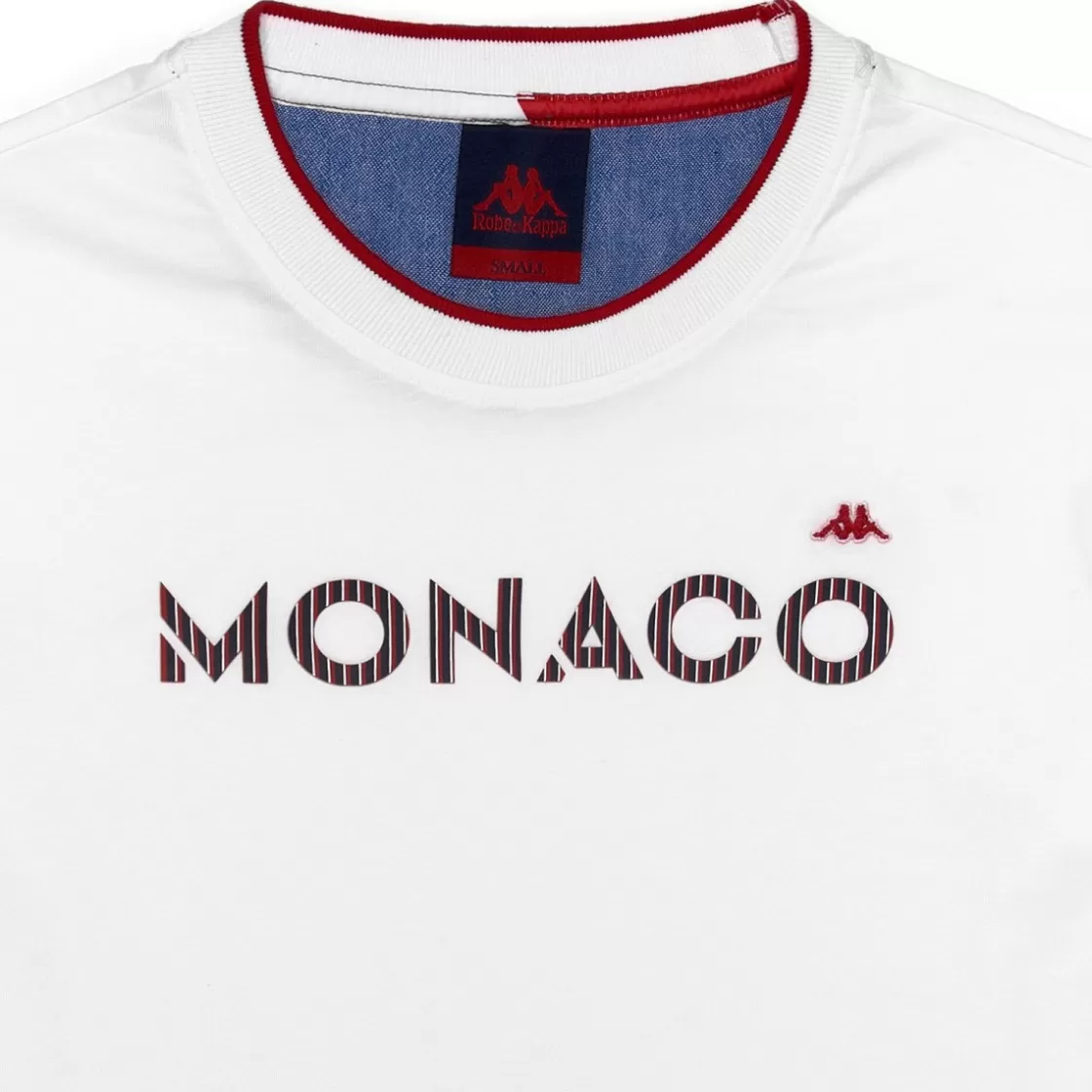 Femme Kappa T-Shirts & Tops | T-Shirt Femme Alize Robe Di - As Monaco 2023 Blanc
