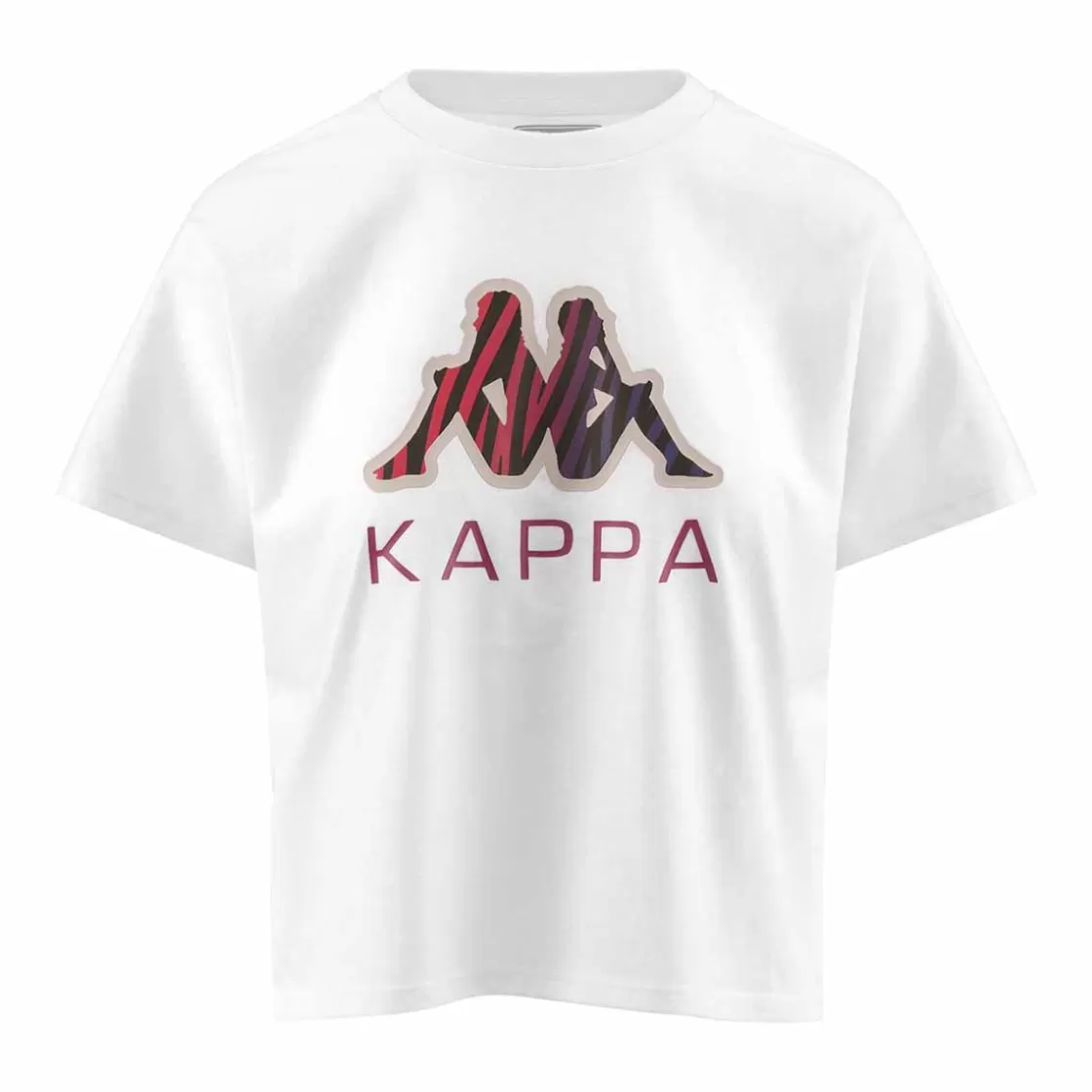 Femme Kappa T-Shirts & Tops | T-Shirt Femme Edalyn Sportswear Blanc