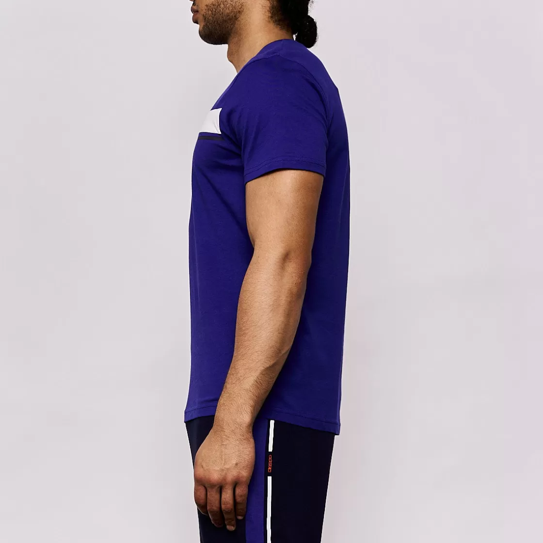 Homme Kappa Hauts & T-Shirts | T-Shirt Homme Anzio Sportswear Bleu