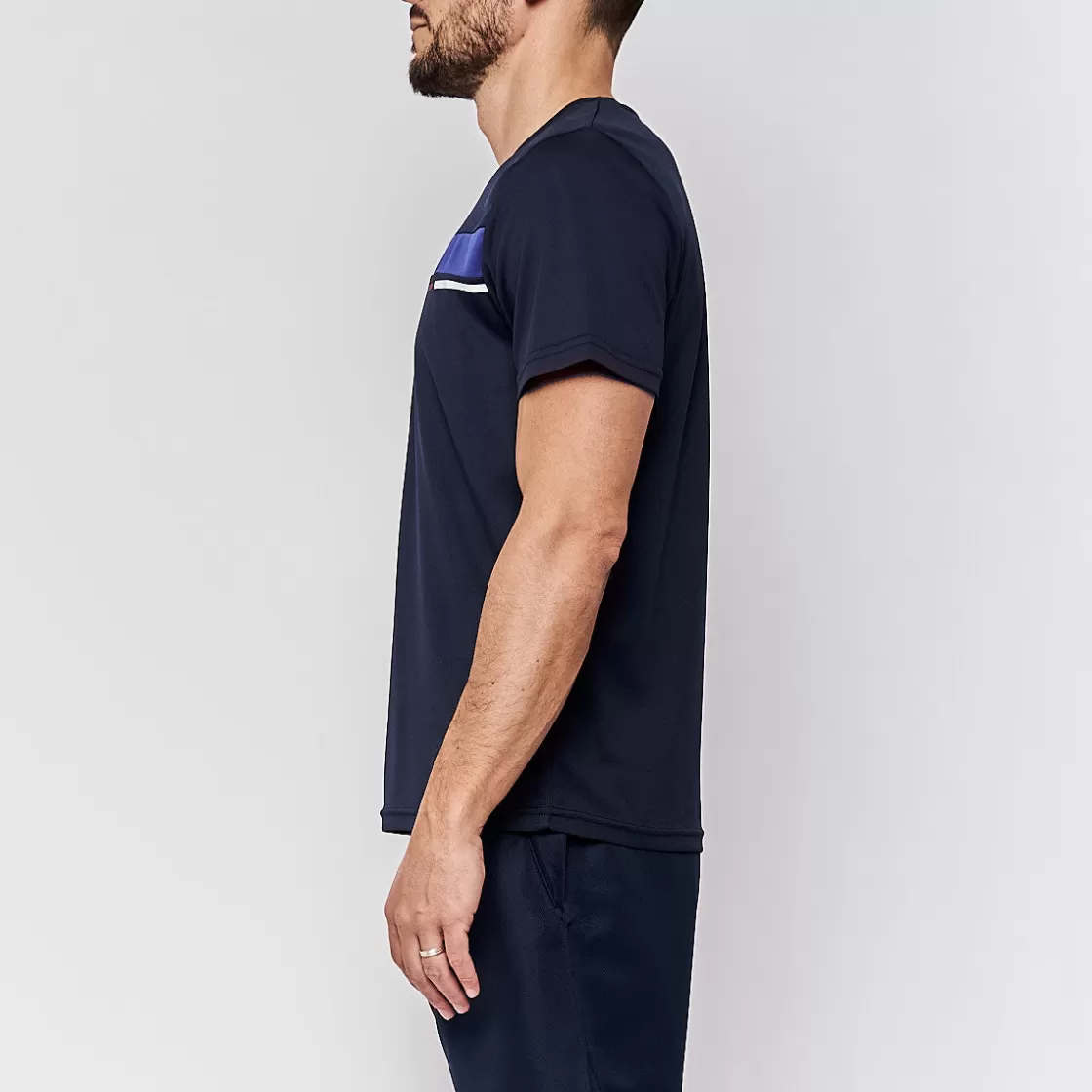 Homme Kappa Hauts & T-Shirts | T-Shirt Homme Avellino Sportswear Bleu