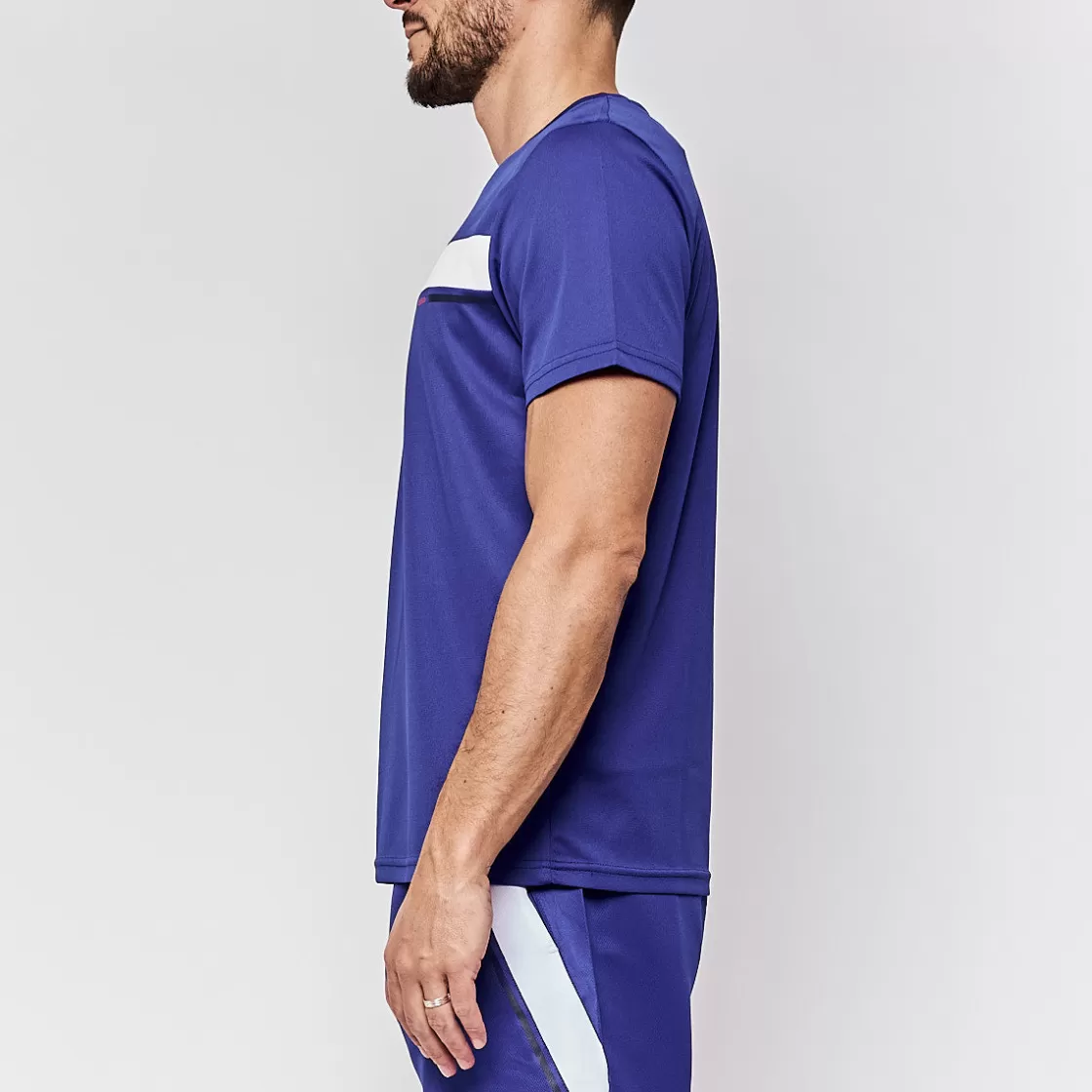 Homme Kappa Hauts & T-Shirts | T-Shirt Homme Avellino Sportswear Bleu