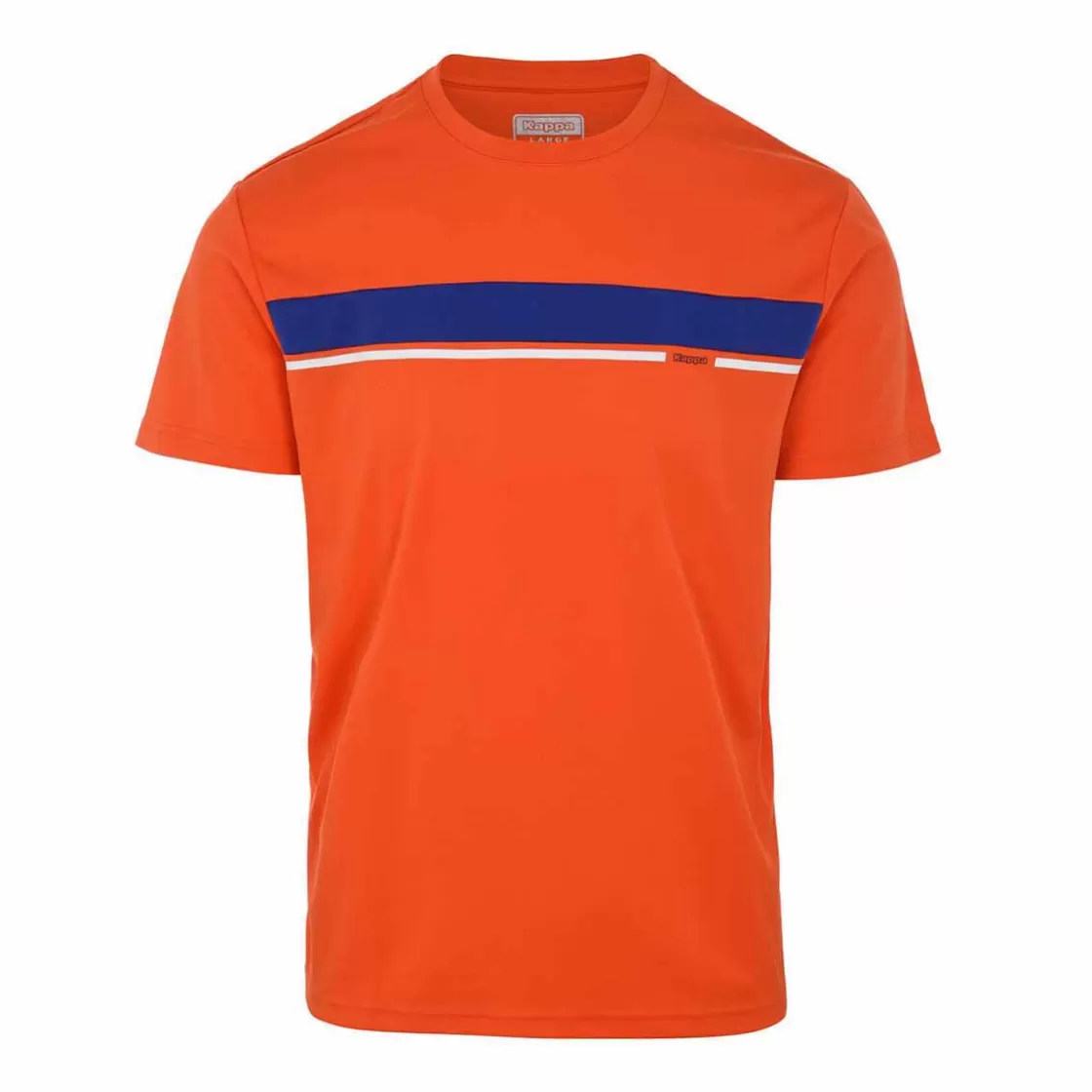 Homme Kappa Hauts & T-Shirts | T-Shirt Homme Avellino Sportswear Orange