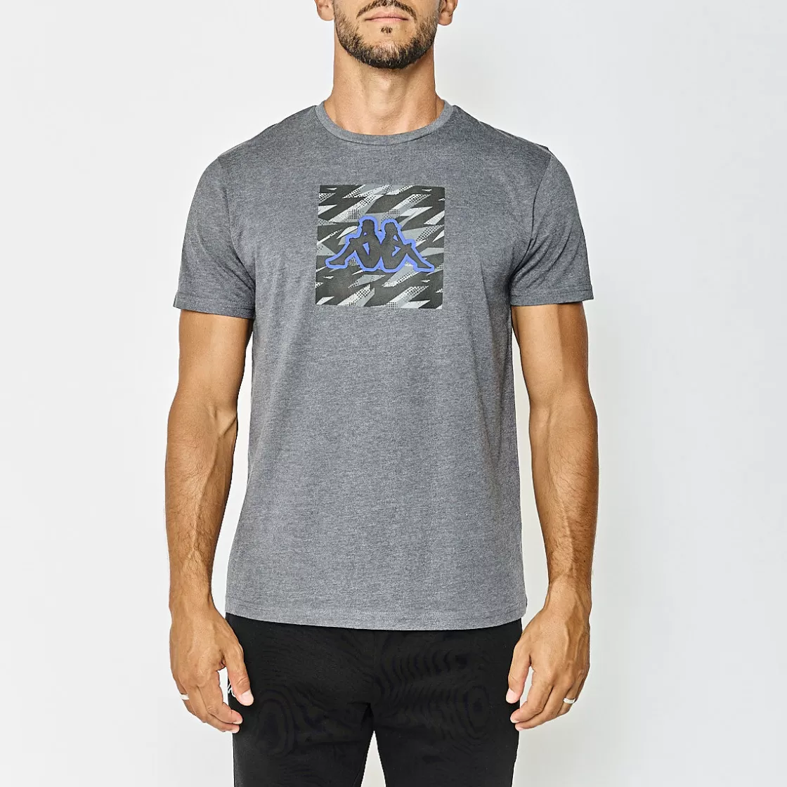 Homme Kappa Hauts & T-Shirts | T-Shirt Homme Cadyx Gris