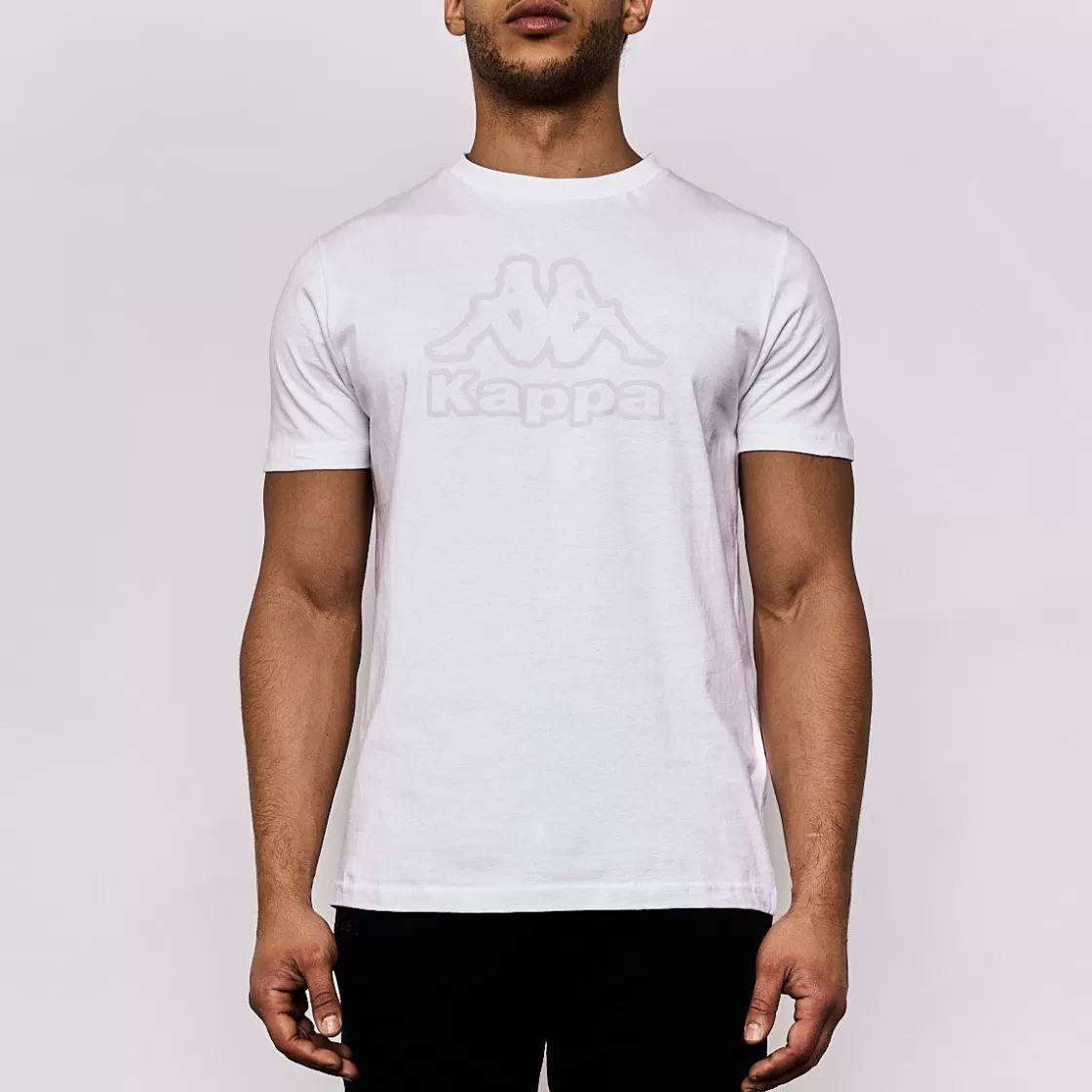 Homme Kappa Hauts & T-Shirts | T-Shirt Homme Cremy Sportswear Blanc