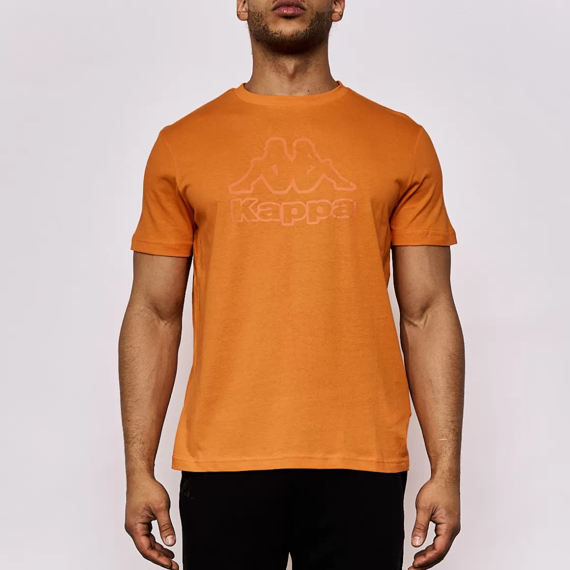 Homme Kappa Hauts & T-Shirts | T-Shirt Homme Cremy Sportswear Orange