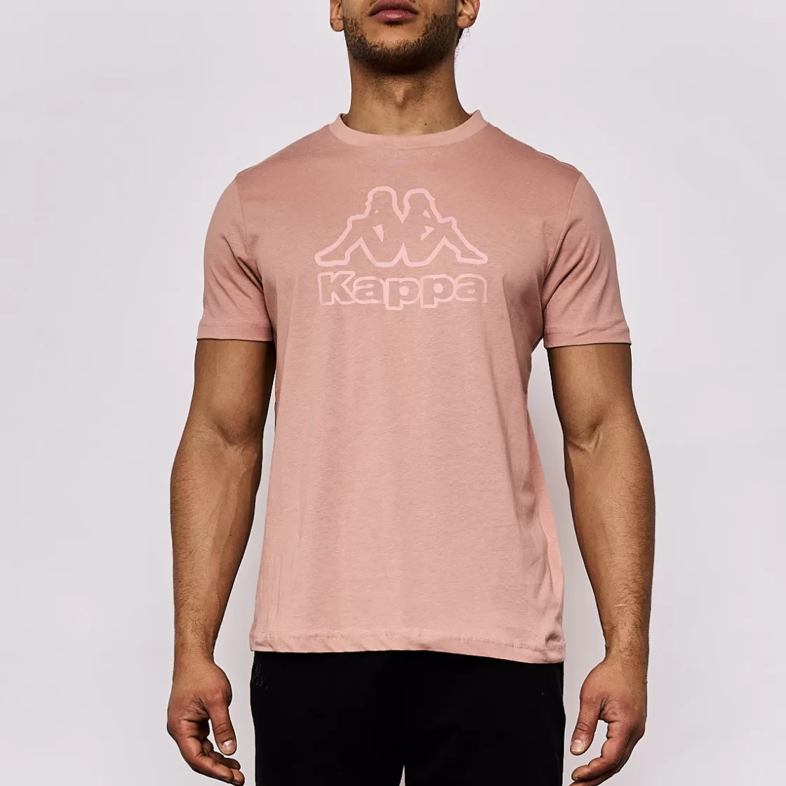 Homme Kappa Hauts & T-Shirts | T-Shirt Homme Cremy Sportswear Rose