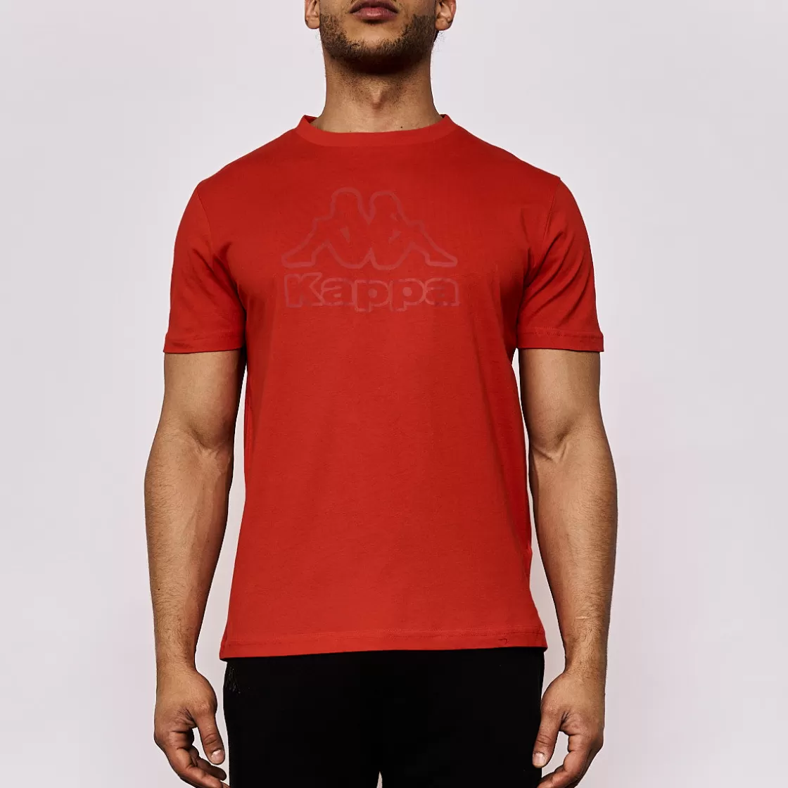 Homme Kappa Hauts & T-Shirts | T-Shirt Homme Cremy Sportswear Rouge