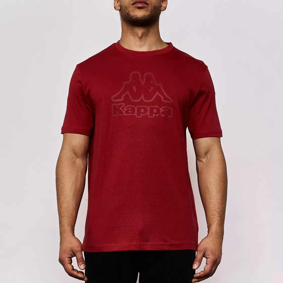 Homme Kappa Hauts & T-Shirts | T-Shirt Homme Cremy Sportswear Rouge