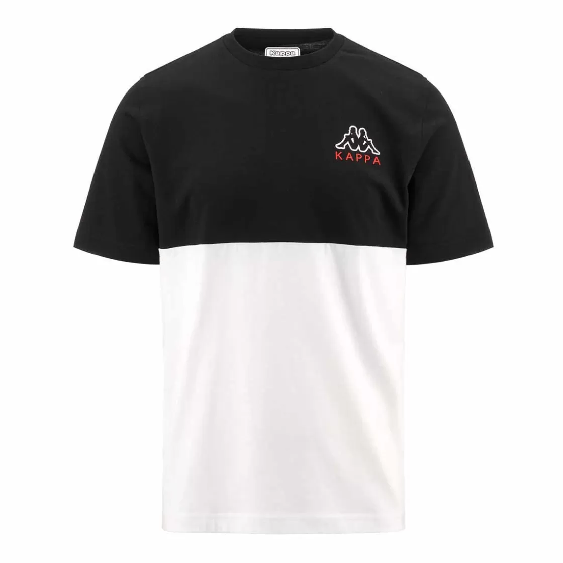 Homme Kappa Hauts & T-Shirts | T-Shirt Homme Edwin Sportswear Blanc