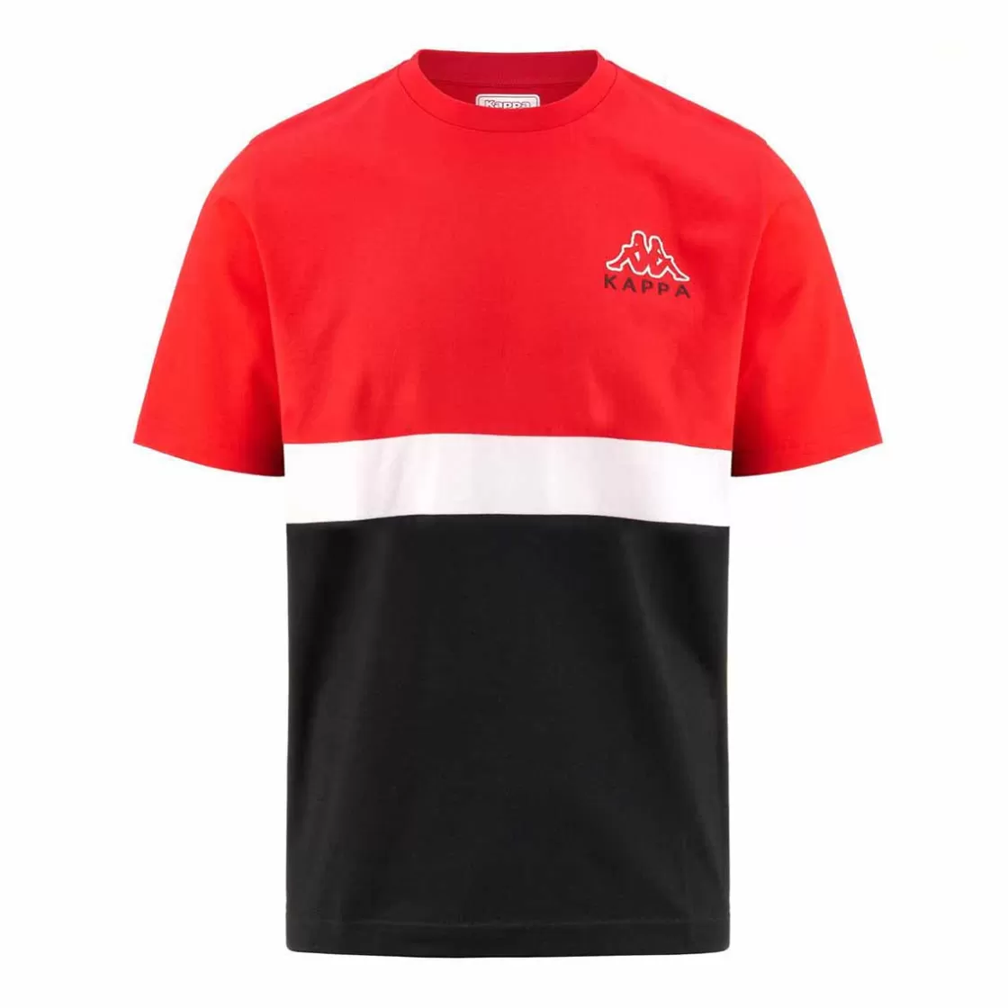 Homme Kappa Hauts & T-Shirts | T-Shirt Homme Eloi Sportswear Rouge