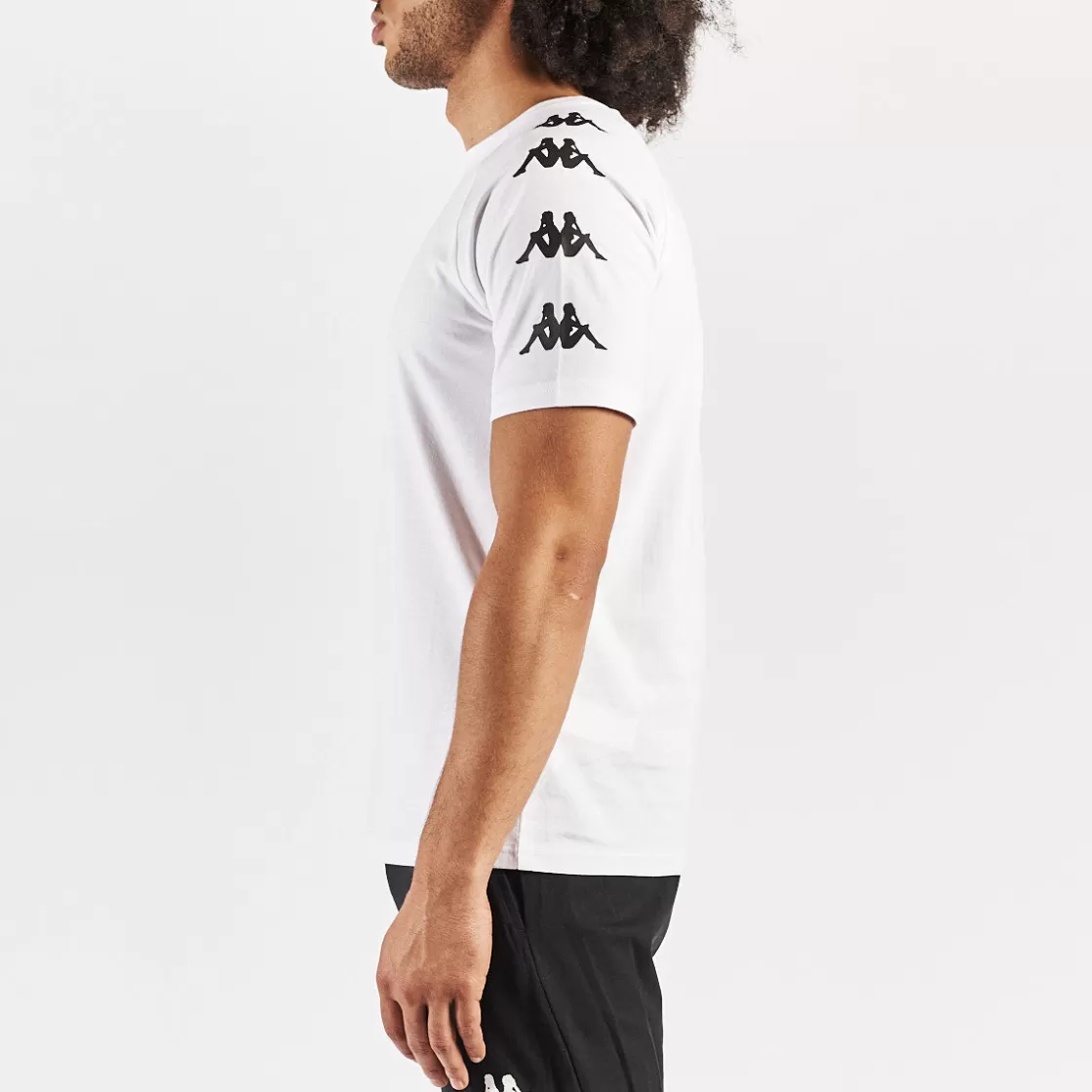 Homme Kappa Hauts & T-Shirts | T-Shirt Klaky Blanc Homme