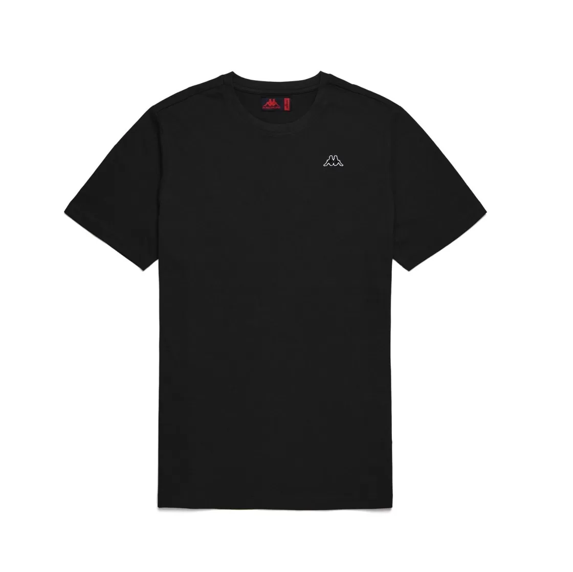 Homme Kappa Hauts & T-Shirts | T-Shirt Luc Robe Di Noir Homme