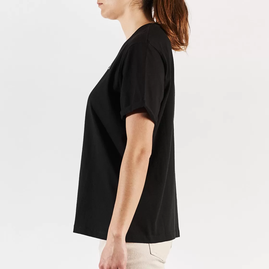 Femme Kappa T-Shirts & Tops | T-Shirt Sarah Robe Di Noir Femme