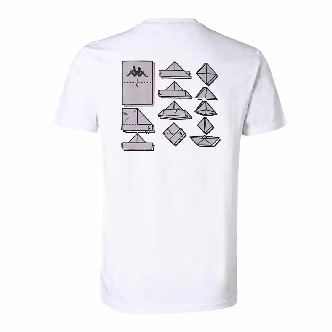 Femme Kappa T-Shirts & Tops | T-Shirt Unisexe Bboy Authentic Blanc