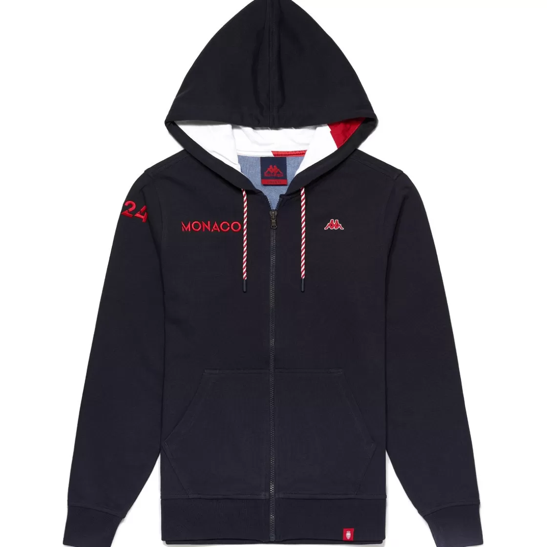Homme Kappa Vestes & Manteaux | Veste Homme Baptiste Robe Di - As Monaco 2023 Bleu